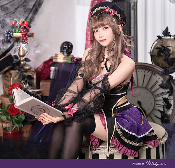 【即日発送】【えい梨コラボ】トウィンクルマジックドーリーウィッチ《ハロウィンコスプレ7点セット》【Malymoon/マリームーン】【10094】