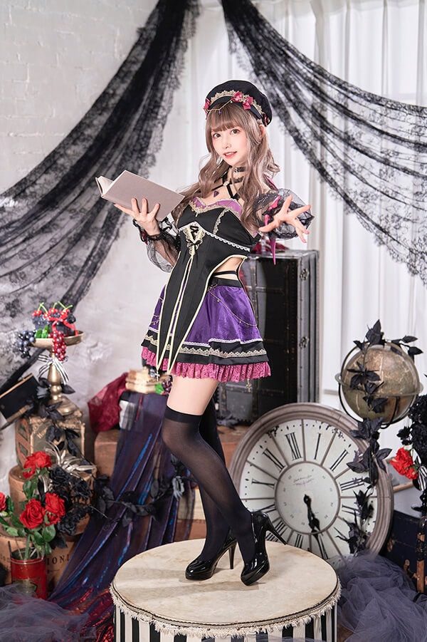 【即日発送】【えい梨コラボ】トウィンクルマジックドーリーウィッチ《ハロウィンコスプレ7点セット》【Malymoon/マリームーン】【10094】