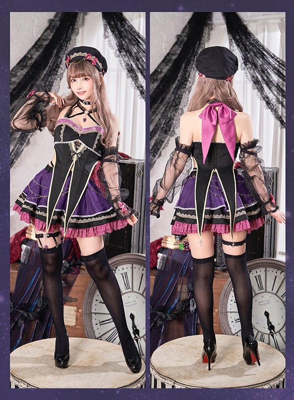 【即日発送】【えい梨コラボ】トウィンクルマジックドーリーウィッチ《ハロウィンコスプレ7点セット》【Malymoon/マリームーン】【10094】