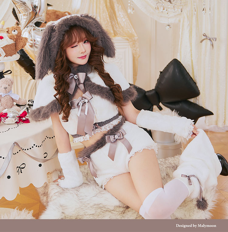 【即日発送】ミルクショコラスノードッグ《オリジナルコスプレ8点セット》【Malymoon/マリームーン】【CS25137】