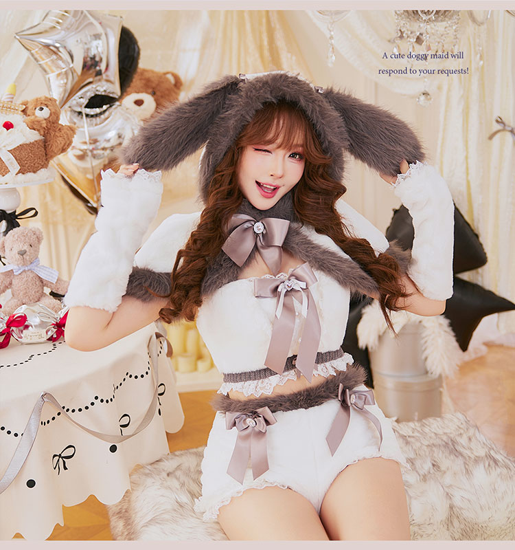 【即日発送】ミルクショコラスノードッグ《オリジナルコスプレ8点セット》【Malymoon/マリームーン】【CS25137】