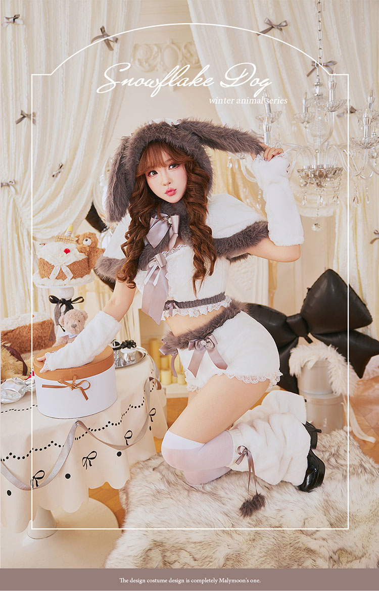 【即日発送】ミルクショコラスノードッグ《オリジナルコスプレ8点セット》【Malymoon/マリームーン】【CS25137】