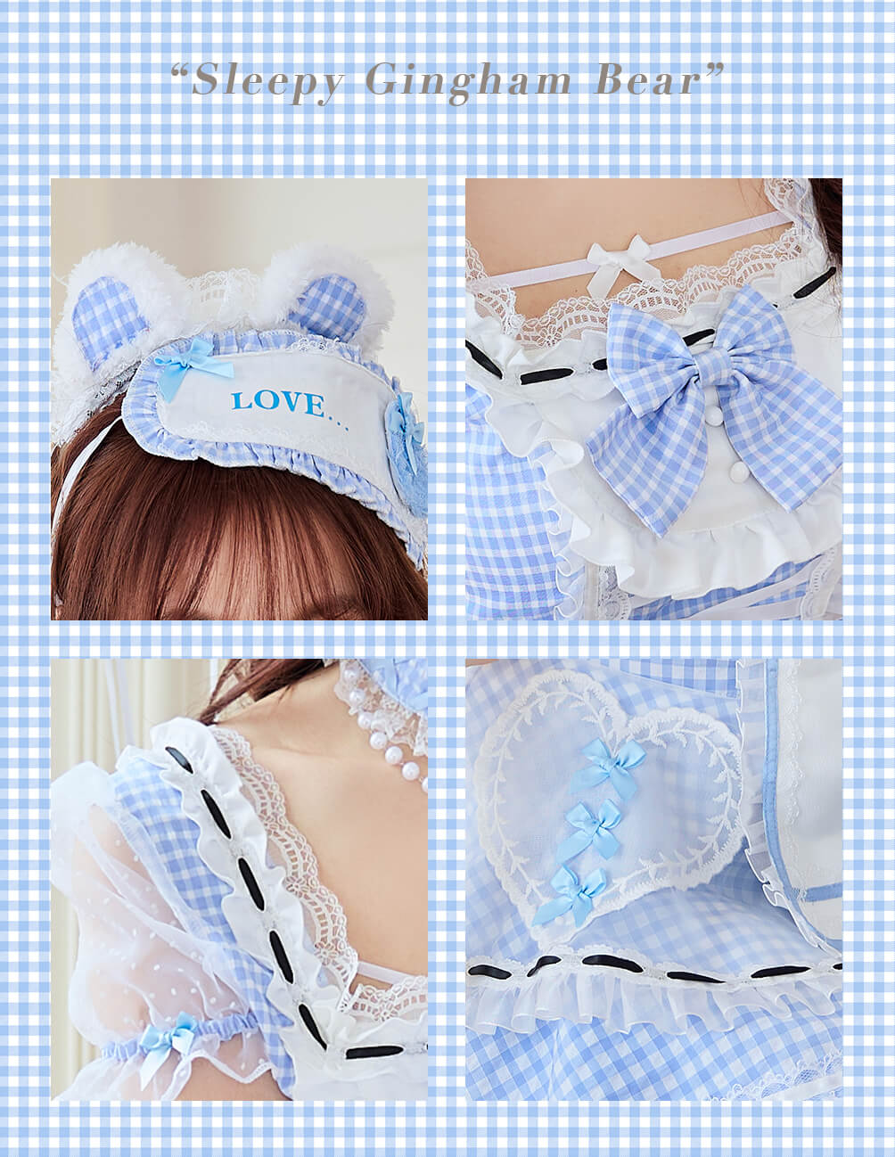 美品】Malymoon マリームーン ロリータシフォンメイド 3点セット