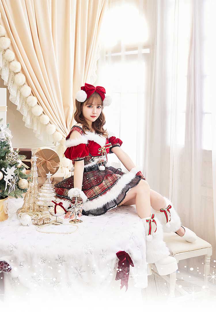 【即日発送】【佐藤ノア着用】エトワールクラシックベルサンタ《クリスマスコスプレ11点セット》【Malymoon/マリームーン】【CS25070-2】