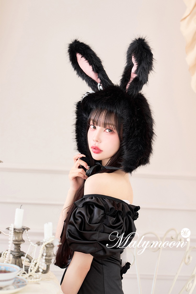 【即日発送】【中村里砂着用】ドーリーバニーヘッドピース《オリジナルコスプレ小物》【Malymoon/マリームーン】【9950-3hp】