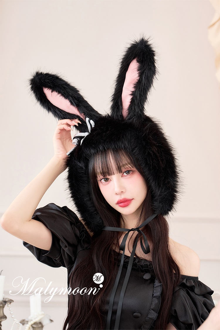 【即日発送】【中村里砂着用】ドーリーバニーヘッドピース《オリジナルコスプレ小物》【Malymoon/マリームーン】【9950-3hp】