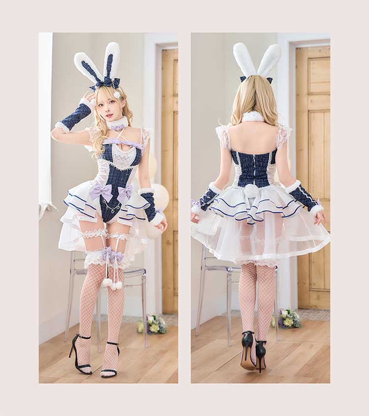 即日発送】ベルチュールツイードバニー《オリジナルコスプレ8点セット