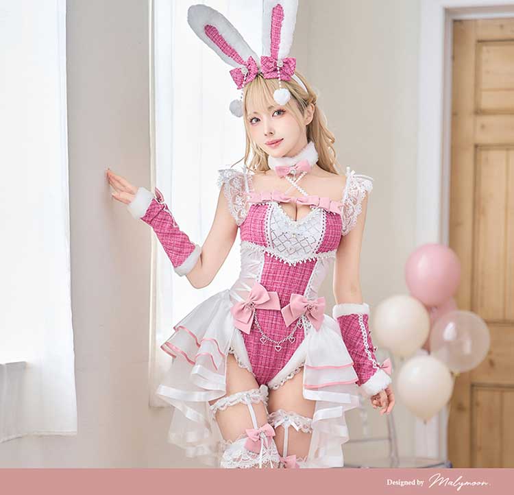 即日発送】ベルチュールツイードバニー《オリジナルコスプレ8点セット