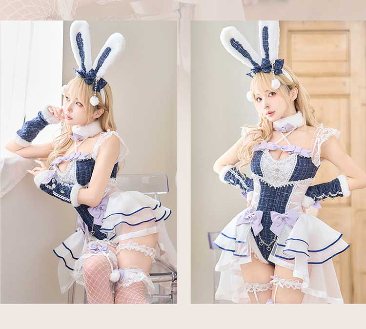 即日発送】ベルチュールツイードバニー《オリジナルコスプレ8点セット