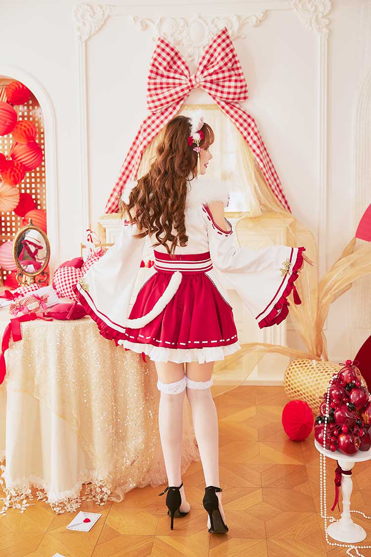 即日発送】ピュアリィファー巫女キャット《オリジナルコスプレ9点