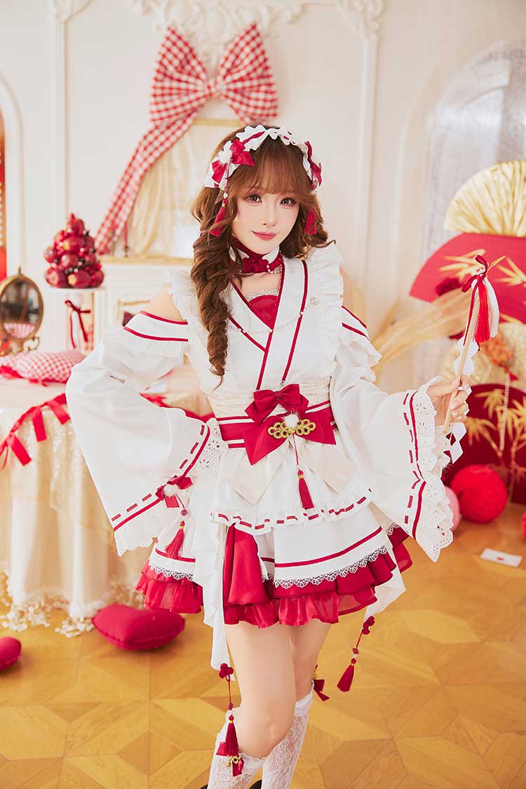 まゆみっち様♡ご確認用♡おでかけ隊♡おリンゴガール♡おリンゴボーイ♡コスチューム 🌸🌸🌸