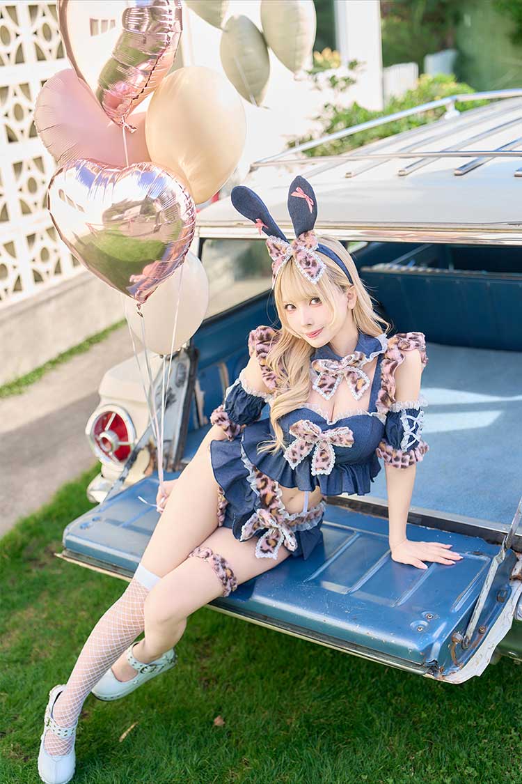 【即日発送】レオパードギャルバニー《オリジナルコスプレ7-11点セット》【Malymoon/マリームーン】【CS25186】【CS25187】