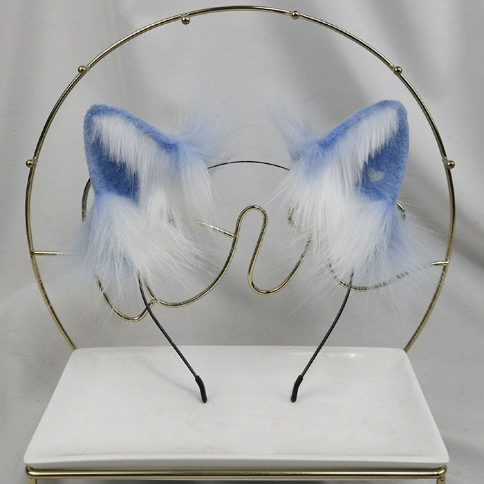 【取り寄せ】けもみみカチューシャ&しっぽセット《ハンドメイドコスプレ小物》【Malymoon/マリームーン】【6155】