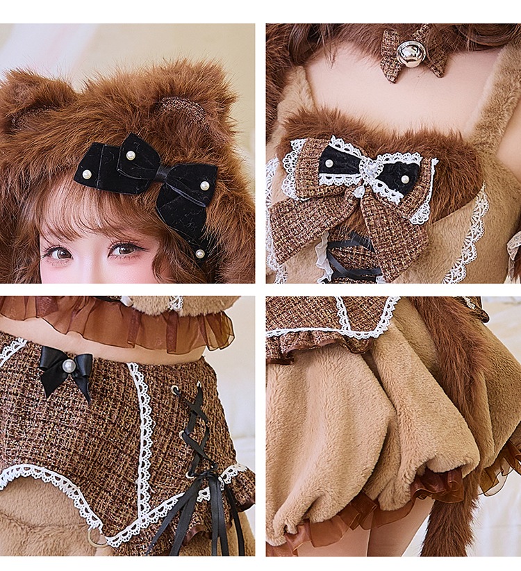 【即日発送】ラブボアキティセットアップ《ハロウィンコスプレ11点セット》【vanityME. × Malymoon】【CS26014】