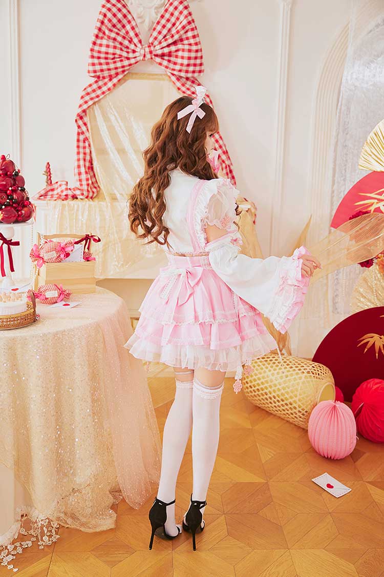 【予約-12月下旬頃より順次発送予定】ラブミードール巫女メイド《オリジナルコスプレ8点セット》【Malymoon/マリームーン】【CS25197】