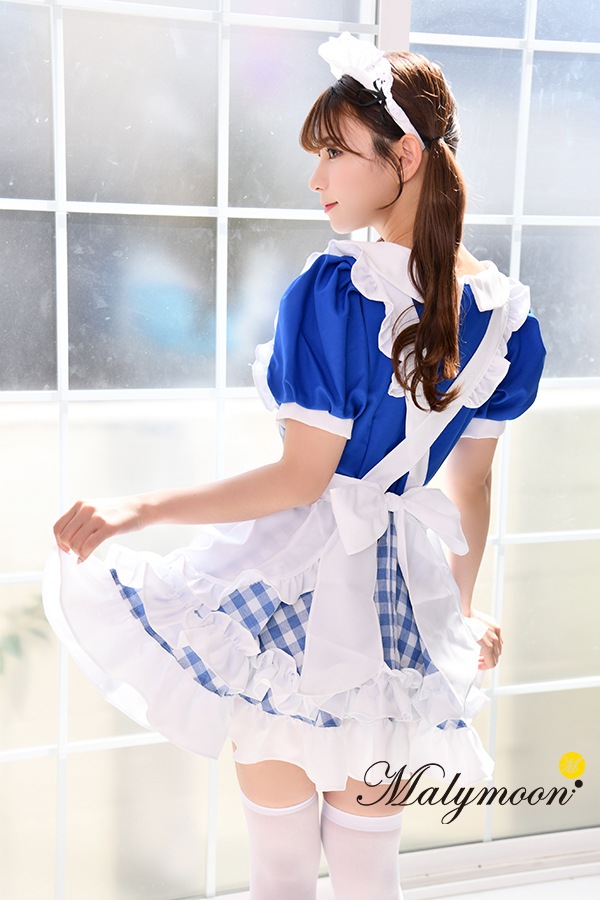 【レビュー投稿で白ニーハイプレゼント】【odr】完全受注オーダー高級メイド服《かわいいコスプレ4点セット》【Malymoon/マリームーン】【odrm8166】