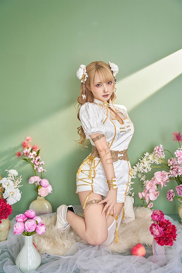 【即日発送】フォーチュンゴールドスネイクチャイナ《オリジナルコスプレ8点セット》【Malymoon/マリームーン】【10119】