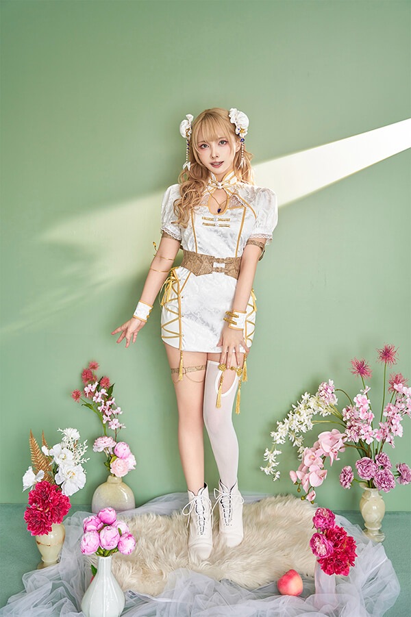 【即日発送】フォーチュンゴールドスネイクチャイナ《オリジナルコスプレ8点セット》【Malymoon/マリームーン】【10119】