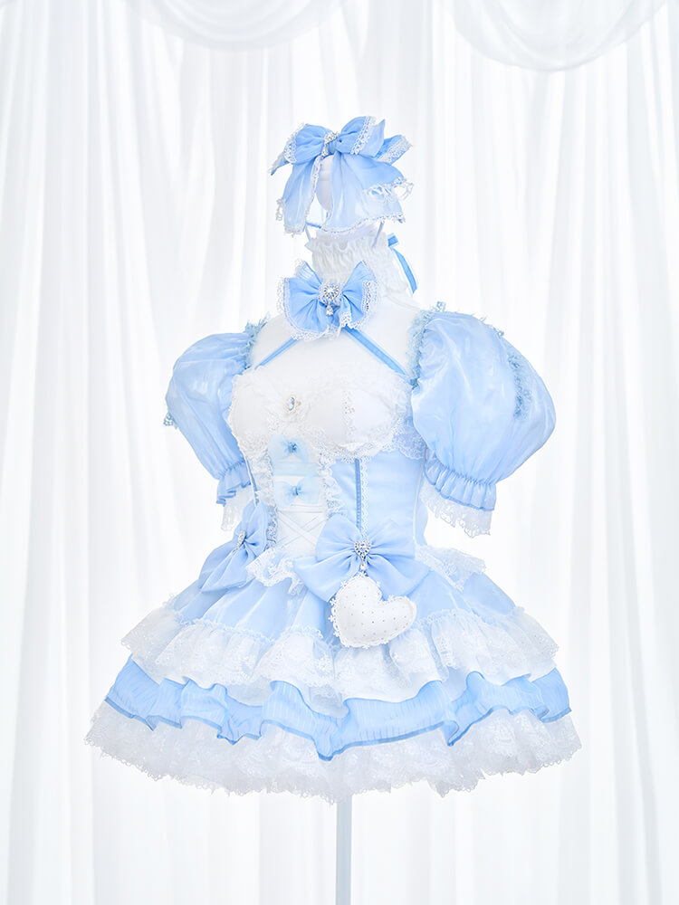【2～5営業日で発送】【セレモニーコスチューム】ロイヤルブルーリボンコスチュームセット【Malymoon/マリームーン】【CC26013】