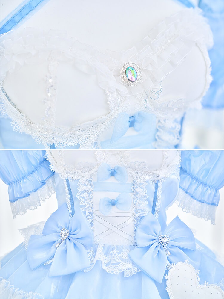【2～5営業日で発送】【セレモニーコスチューム】ロイヤルブルーリボンコスチュームセット【Malymoon/マリームーン】【CC26013】
