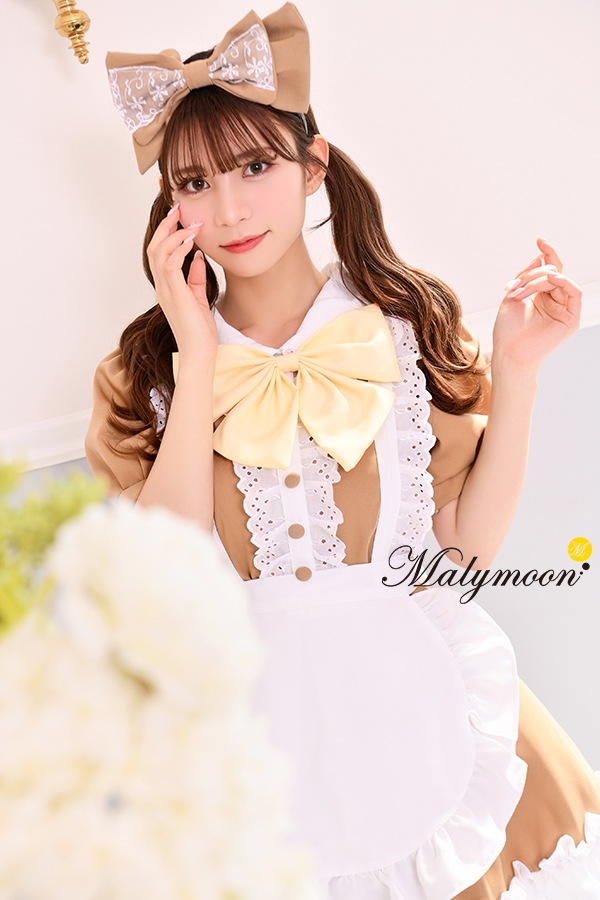 【レビュー投稿で白ニーハイプレゼント】【odr】完全受注オーダー高級メイド服《かわいいコスプレ4点セット》【Malymoon/マリームーン】【odrm8167-2】