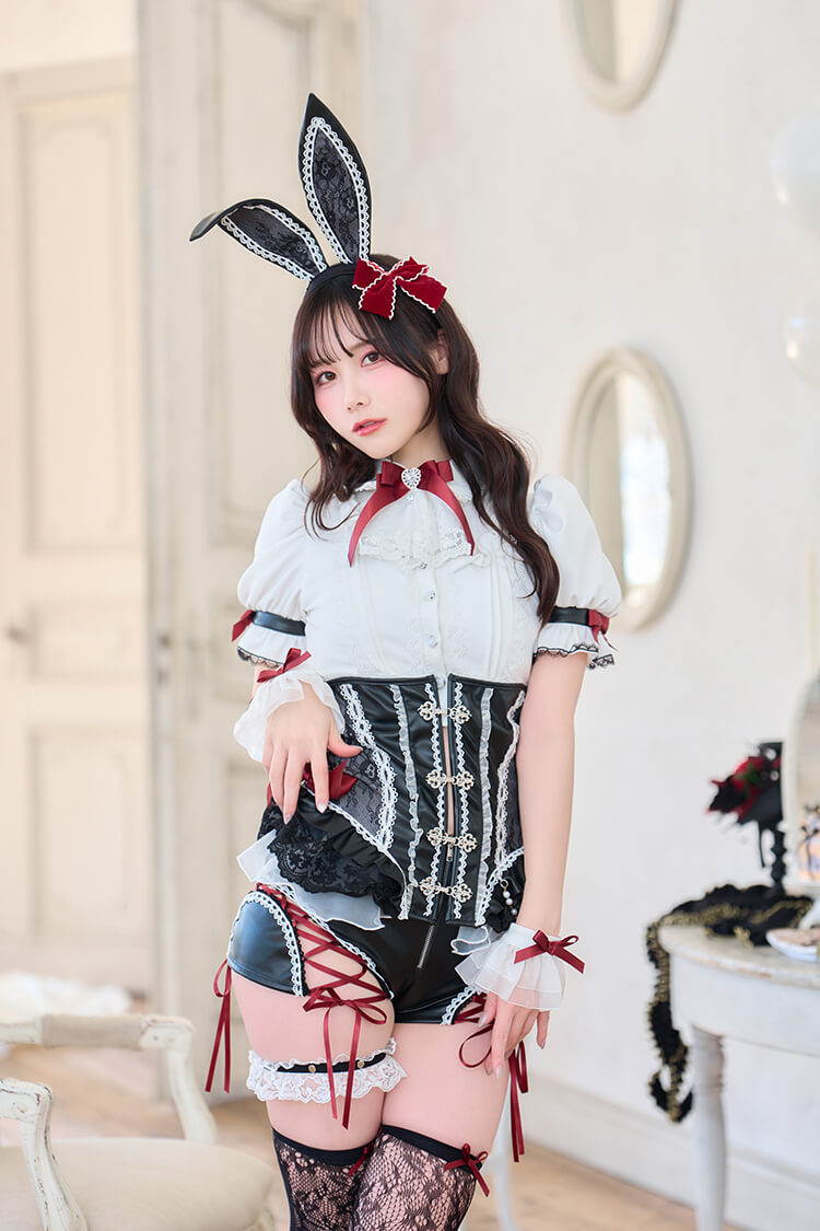 即日発送】ローゼンノワールバニー《ハロウィンコスプレ12点セット