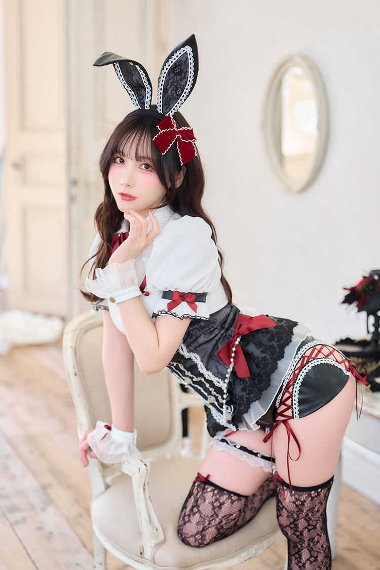 【即日発送】ローゼンノワールバニー《ハロウィンコスプレ12点セット》【Malymoon/マリームーン】【CS26007】