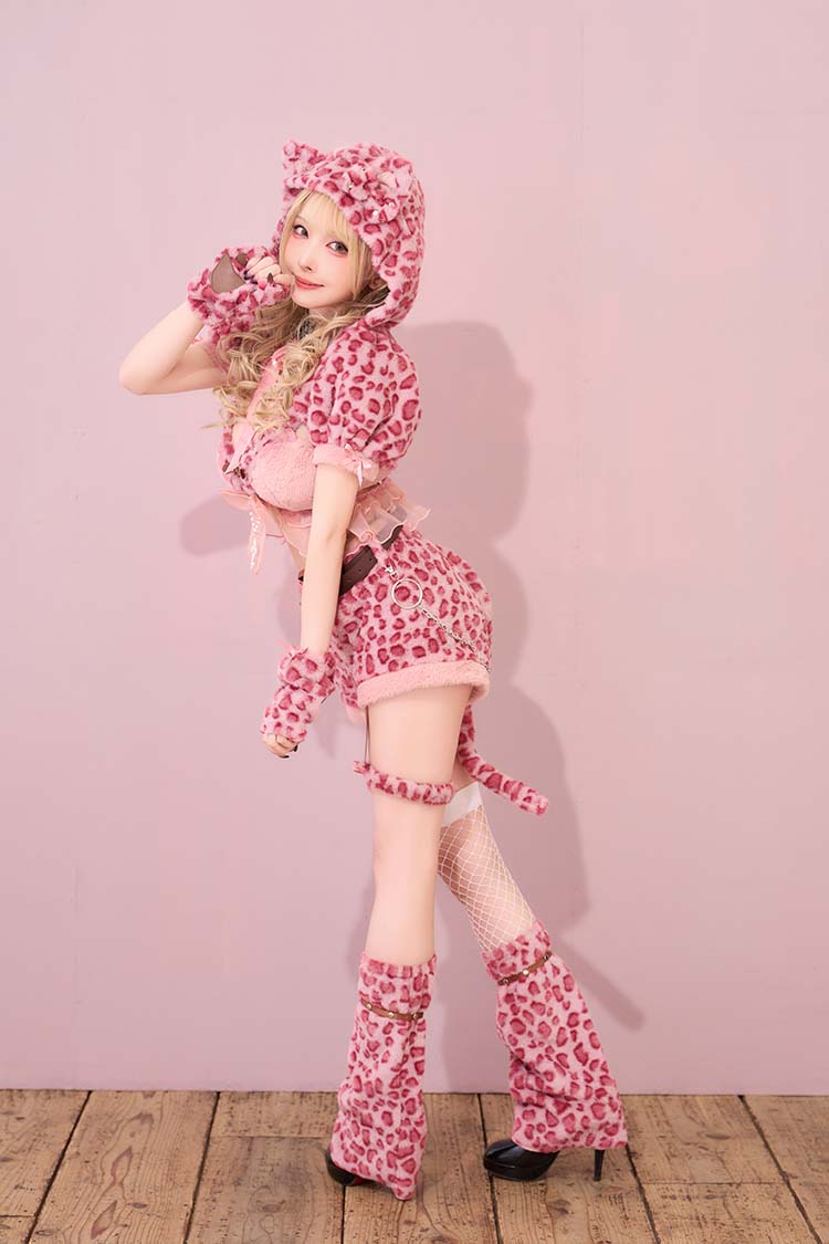 【即日発送】レオパドールフーディー《ハロウィンコスプレ15点セット》【Malymoon/マリームーン】【CS26013】