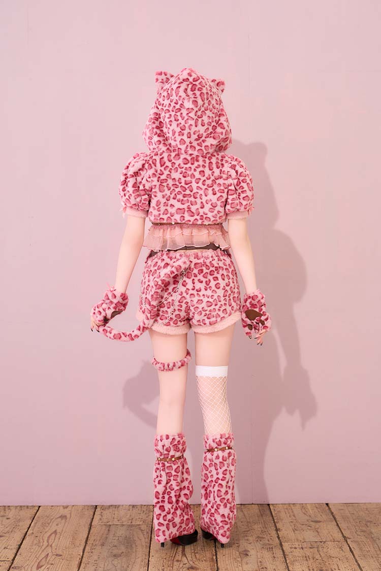 【即日発送】レオパドールフーディー《ハロウィンコスプレ15点セット》【Malymoon/マリームーン】【CS26013】