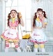 【即日発送】アメリカンストライプウェイトレス《ハロウィンコスプレ8点セット》【Malymoon/マリームーン】【ML7019-2】|メイド服・ウエイトレス(maid/waitress)|オリジナルコス