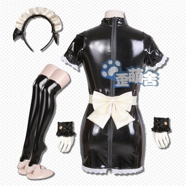 セクシーメイドコスプレ《かわいいコスプレ6点セット》【歪萌舎