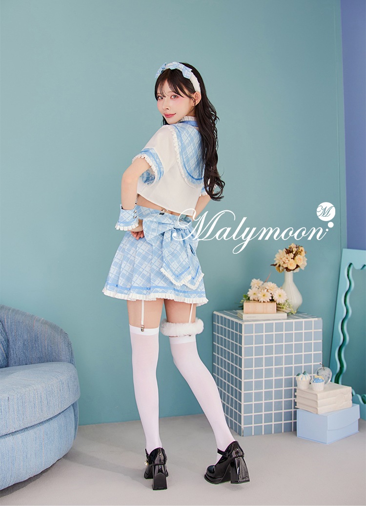 【即日発送】ミルキーファーセーラーセットアップ《オリジナルコスプレ11点セット》【Malymoon/マリームーン】【s10240】