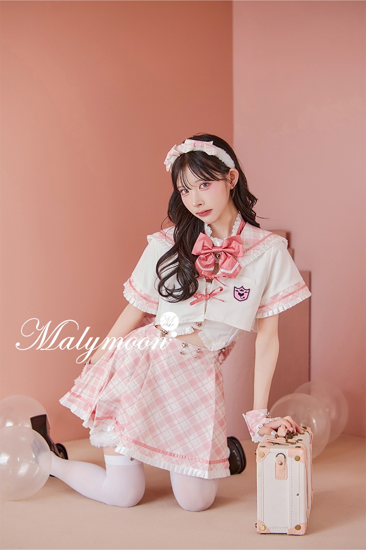 【即日発送】ミルキーファーセーラーセットアップ《オリジナルコスプレ11点セット》【Malymoon/マリームーン】【s10240】