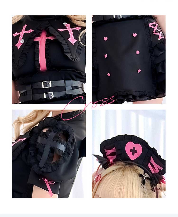 予約】シルキークロスエッジヴァンパイアナース《オリジナルコスプレ8