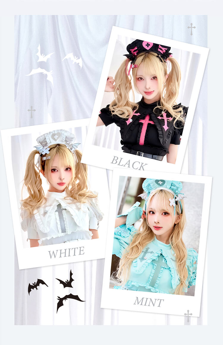 予約】シルキークロスエッジヴァンパイアナース《オリジナルコスプレ8