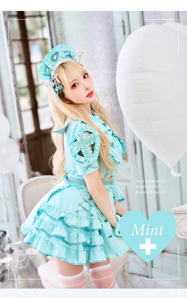予約】シルキークロスエッジヴァンパイアナース《オリジナルコスプレ8