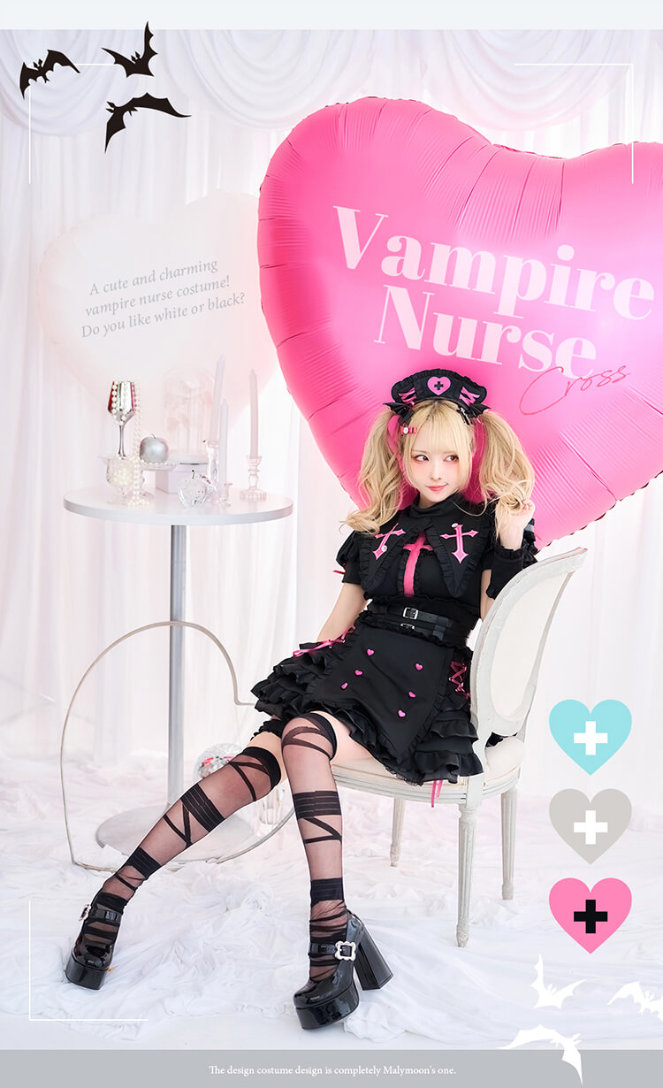 予約】シルキークロスエッジヴァンパイアナース《オリジナルコスプレ8