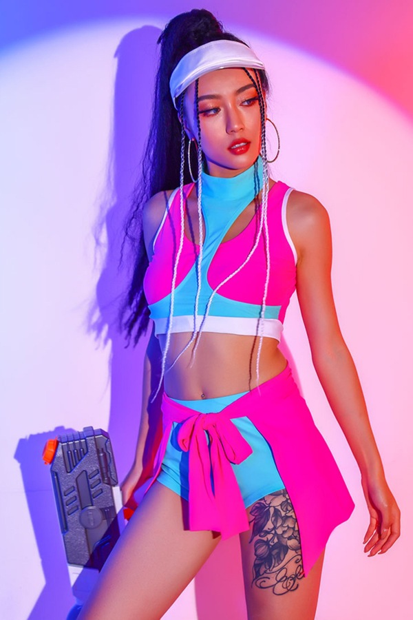 ダンス衣装 セクシー ダンス 衣装 ダンスウェア ダンスウエア 舞台衣装【dance-8361】
