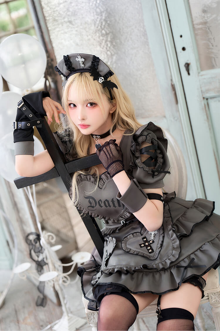 一部予約】ハートヴァンパイアナース《オリジナルコスプレ15点セット