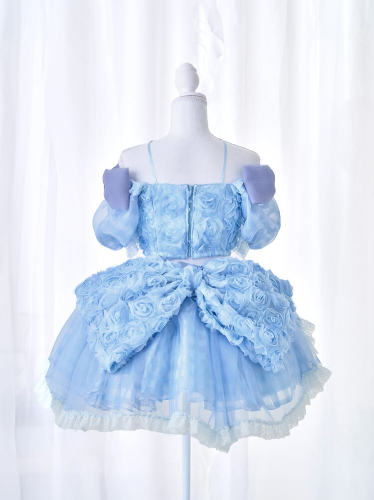 【2～5営業日で発送】【セレモニーコスチューム】ブルーローズプリンセス【Malymoon/マリームーン】【CC26024】