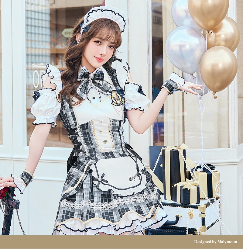 予約-7月上旬頃より順次発送予定】アイドルチュールチェックメイド
