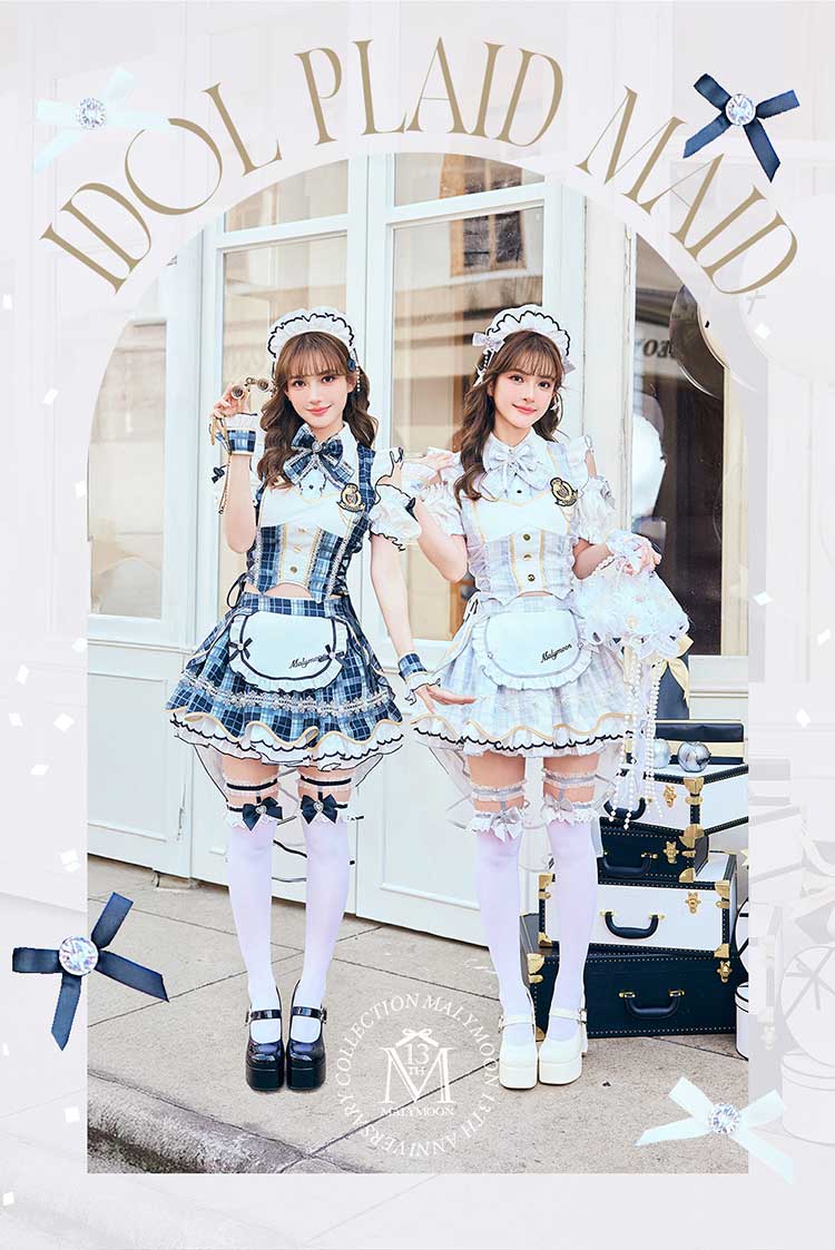 予約-2月中旬頃より順次発送予定】アイドルチュールチェックメイド