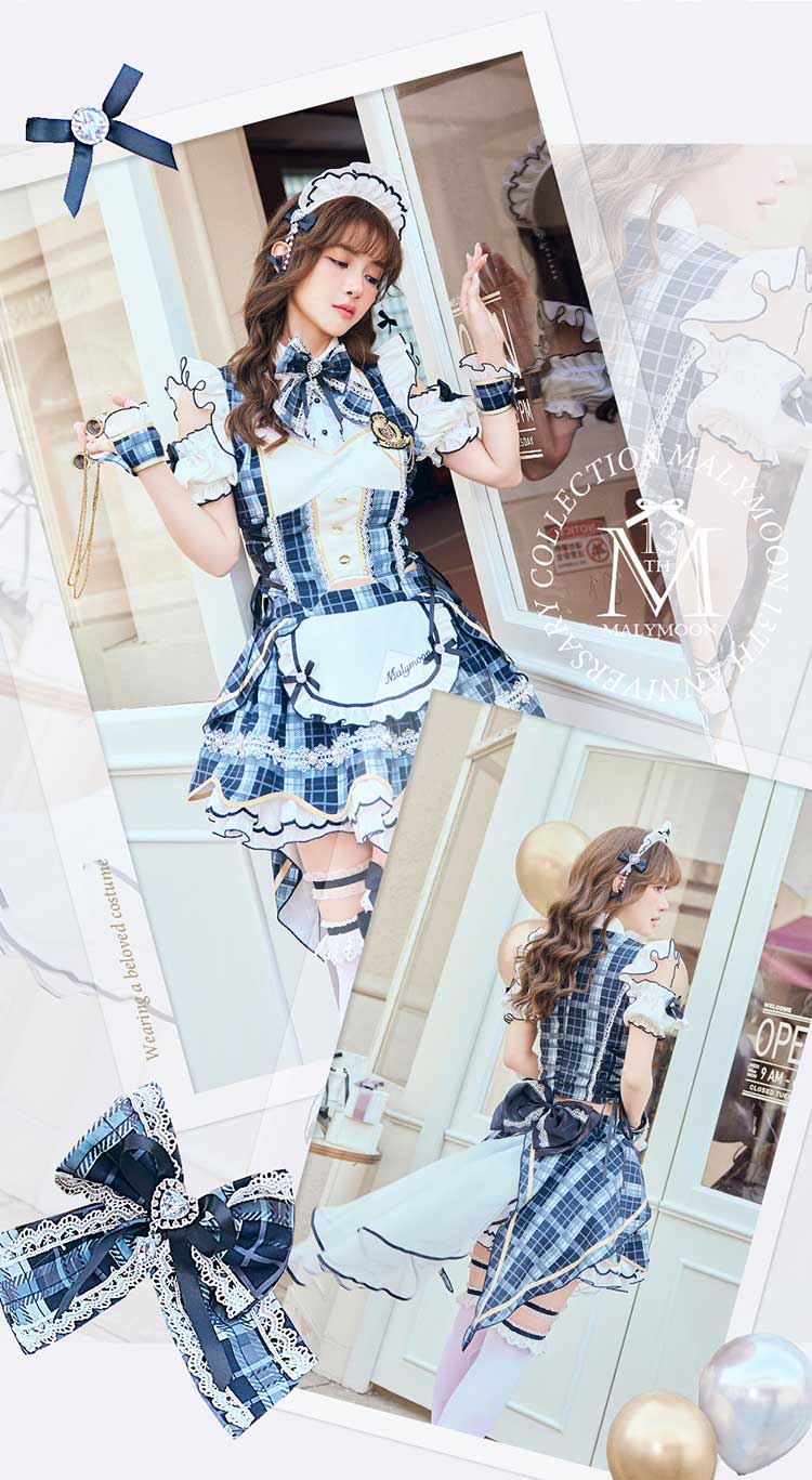 予約-2月中旬頃より順次発送予定】アイドルチュールチェックメイド