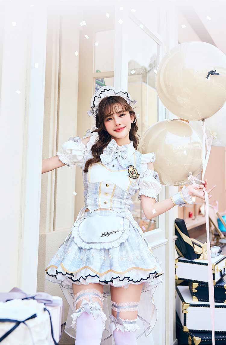 予約-2月中旬頃より順次発送予定】アイドルチュールチェックメイド