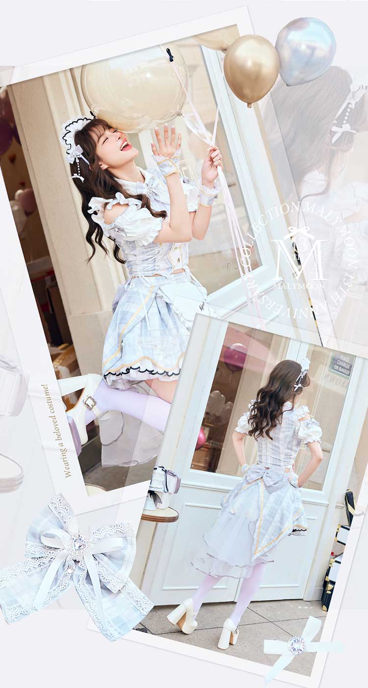 予約-2月中旬頃より順次発送予定】アイドルチュールチェックメイド