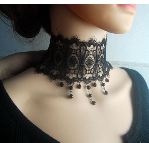 【即日発送】レースチョーカー《可愛いコスプレ小物》【Malymoon/マリームーン】【choker11】