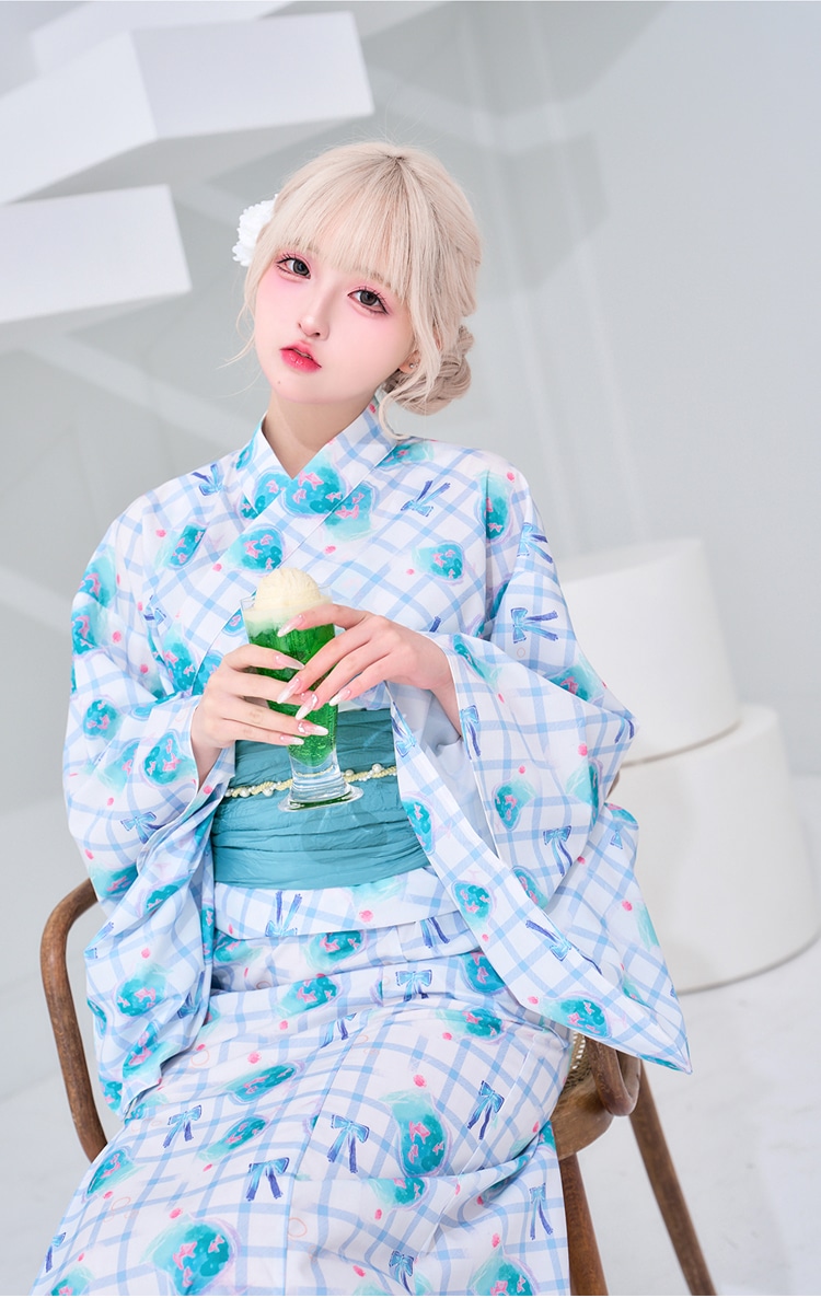 マリームーン 浴衣 浴衣ドレス Malymoon 即日発送】【藤咲凪着用】洋モダンアーバンフラワー2way浴衣