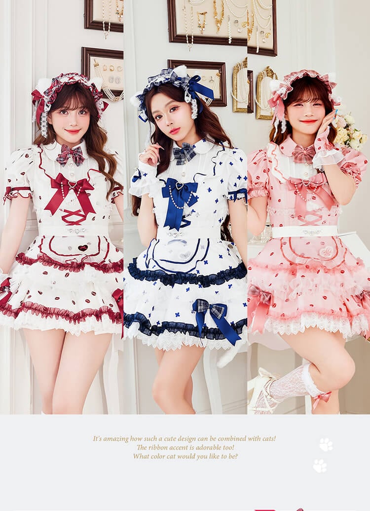 即日発送】【札幌コレクション着用】ラブリップキャットメイド