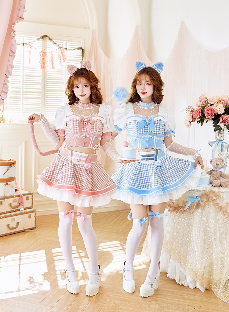 即日発送】【姫宮まほれコラボ】ミルキーマカロンフレンチキャット