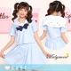 【odr】JK制服/半袖アザラシセーラー服女子高生（水色）《ハロウィンコスプレ4点セット》【Malymoon/マリームーン】【odr9007】|女子高生・制服(school-uniform)|全てのコ